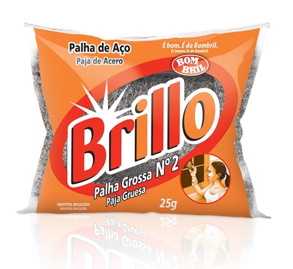 Palha de Aço Brillo Nº2