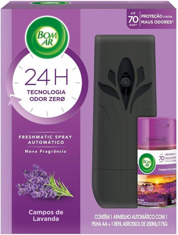 Bom Ar Frash Frematic aparelho + Refil 250ml