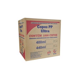 Copo Descartável 400ml/caixa 1000und