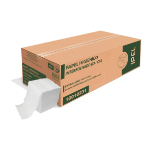 PAPEL HIGIENICO CAI CAI FOLHA SIMPLES 100% CELULOSE INDAIAL/10.000UND