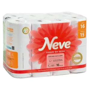 Papel Higienico Neve Folha Dupla 16x4/30mts